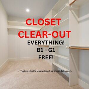 EVERYTHING MUST GO!!!